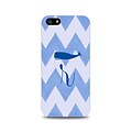 Centon OTM™ Critter Collection Blue Zig/Zag Case For iPhone 5, Whale - R