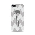Centon OTM™ Critter Collection Gray Zig/Zag Case For iPhone 5, Elephant - H