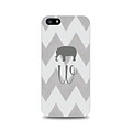 Centon OTM™ Critter Collection Gray Zig/Zag Case For iPhone 5, Elephant - W