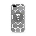 Centon OTM™ Critter Collection Gray Dots Case For iPhone 5, Elephant - D