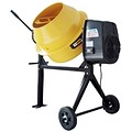 Pro Series 4 Cubic Foot Electric Cement Mixer, Yellow