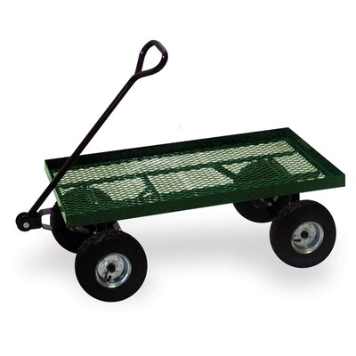 Buffalo Tools Sportsman HDTFLATB Flatbed Cart, 37L x 19W x 4H