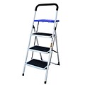 AmeriHome™ Steel Frame 3-Step Utility Stool with Paint Tray