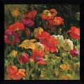 Amanti Art Iceland Poppies Framed Art Print by Leon Roulette, 32.38H x 32.38W