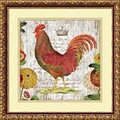 Amanti Art Rooster II Framed Art Print by Suzanne Nicoll, 17.88H x 17.88W