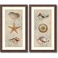 Amanti Art Ocean Companions - Set of 2 Framed Art Print by Deborah Devellier, 32.25H x 18.5W
