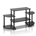 Furinno® TV Entertainment Center; Espresso & Black