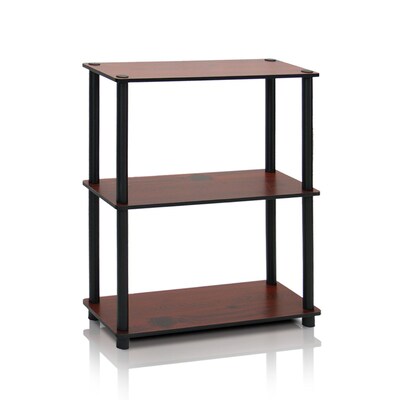 Furinno® Composite Wood Shelf Display Rack; Dark Cherry