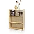 Furinno® 31.5 x 23.6 Laminate & Wood 3 Tier Open Shelf
