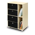 Furinno® Multipurpose Wood Storage Cabinet Bookcase Dresser