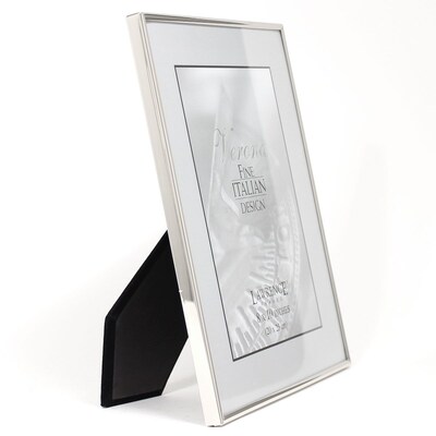 Lawrence 650080 Silver Metal 8 x 10" Picture Frame