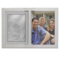 Lawrence Frames 750057D Silver Metal 7.7 x 11.2 Picture Frame