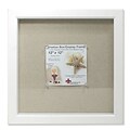 Lawrence Frames 168112 White Polystyrene 15.81 x 12.81 Picture Frame