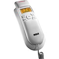 RCA 1122-1 Legend Series Amplified Slim-Line Phone With Caller ID, 13 Name/Number, White