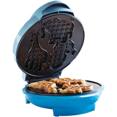 Brentwood® 750 W Non-Stick Animal Shape Waffle Maker; Blue