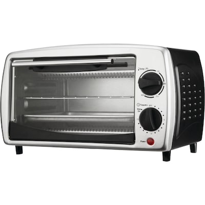 Black + Decker 4-Slice Toaster Oven, Stainless Steel, TO1705SB & Reviews