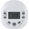 GE 15154 7-Day Random On/Off Plug-In Timer, White (JAS15154)