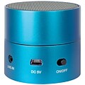 iSound® Fire Mini 3W Rechargeable Portable Wired Speaker, Blue