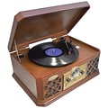 Pyle® Bluetooth Wireless Streaming Classic Retro Style Record Player Turntable