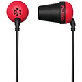 Koss® PLUG Noise-Isolating In-Ear Headphones, Red