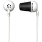 Koss® PLUG Noise-Isolating In-Ear Headphones, White