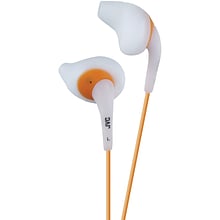 JVC Gummy® HA-EN10 Sport Earbuds, White