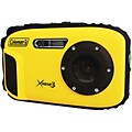 Coleman® Xtreme3 C9WP Waterproof Digital Camera, 20 MP, Yellow