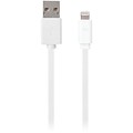 iEssentials Lightning USB Cable for iPhone 5 & Newer, White (IPLH5-FDC-WT)
