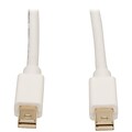Tripp Lite® 6 Mini Display Port Male To Male Cable, White