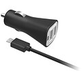 Digipower InstaSense USB Car Charger for Most Smartphones, Black (IS-PC2DM)