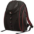 Mobile Edge Laptop Backpack, Black/Red Nylon (MEBPE72)
