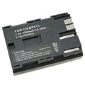 Insten® 240188 7.4 V 2200mAh Rechargeable Li-ion Battery For Canon BP-511; Black