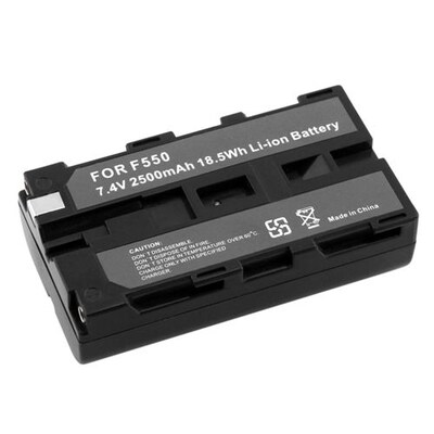 Insten® 203965 7.4 VDC 2500mAh Rechargeable Li-ion Battery For Sony NP-F550/NP-F330/NP-F750; Black