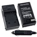 Insten 247718 4.2 ± 0.5 VDC Compact Battery Charger Set For Panasonic CGA-S007 / DMW-BCD10; Black (247718)