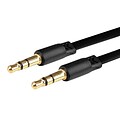 Insten® 3.3 3.5mm M/M Stereo Extension Cable, Black