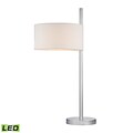 Dimond Lighting Attwood 582D2472-LED9 25 Table Lamp, Polished Nickel
