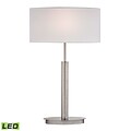Dimond Lighting Port Elizabeth 582D2549-LED9 24 Table Lamp, Satin Nickel