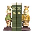 Sterling Industries 58291-27999 Set of 2 Chef Bunny Decorative Bookends, Multi