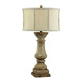 Dimond Lighting Cahors View 58293-91219 33 Incandescent Table Lamp; Monkstown Distressed Beige