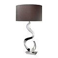 Dimond Lighting Morgan 582D18209 30 Incandescent Table Lamp; Chrome
