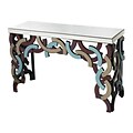 Sterling Industries 582114-699 30 Rectangle Console Table; Purple/Blue/Smoke