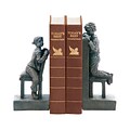 Sterling Industries 58293-32769 Set of 2 Peek A Boo Decorative Bookends, Black