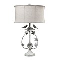 Dimond Lighting Saint Louis Heights 582113-11349 31 Incandescent 2 Birds Table Lamp; Antique White