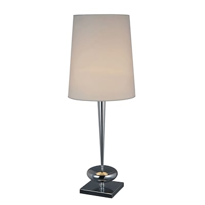 Dimond Lighting Sayre 582D15169 36 Incandescent Table Lamp; Chrome