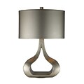 Dimond Lighting Carolina 582D18409 26 Incandescent Table Lamp; Silver Leaf