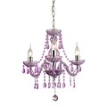 Sterling Industries Theatre 582144-0139 18 3 Light Chandelier, Chrome