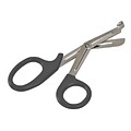 Mabis Stainless Steel & Plastic Medical Shears; Black