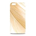 OTM iPhone 6 White Glossy Case Feather Collection, Gold