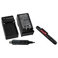 Insten® 314006 2-Piece DV Battery Charger Bundle For Sony NP-FM30/NP-FM50/NP-FM70