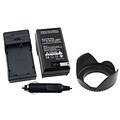 Insten® 314921 2-Piece DV Battery Charger Bundle For Canon LP-E5